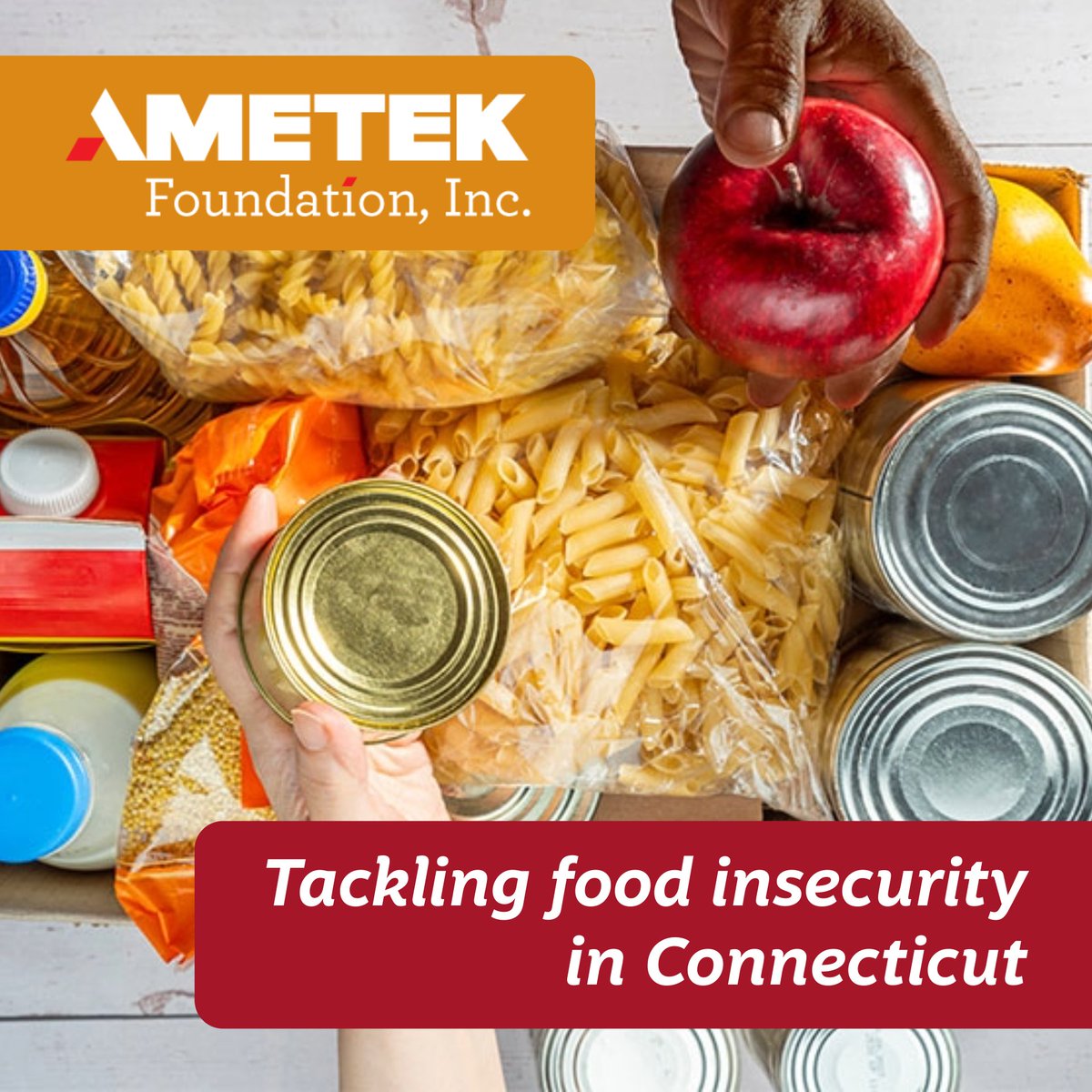 The AMETEK Foundation supports initiatives that deliver millions of meals to those in need. In matching the contributions of the @ametek_hkp team, the Foundation has supported @CTFoodshare in its efforts to tackle food insecurity in the area. Learn more: ametek.com/our-stories/st…