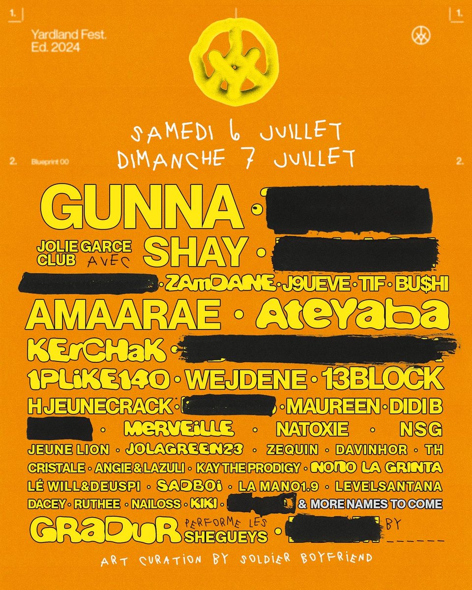13BlockOfficiel's tweet photo. Festival YARDLAND https://t.co/g4iU4wNARV