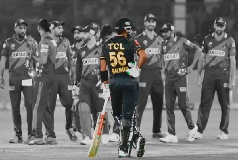 1 vs 11
(Skipper stands tall once again)
 #BabarAzam𓃵