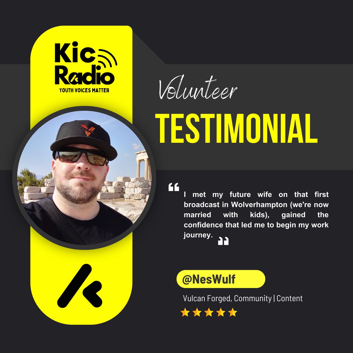 Thank you to everyone who has shared memories of KIC over the past 25 years. It’s never been more important to provide young people with a safe &amp; inclusive space to develop skills and excel. Launching KIC Radio renews our commitment to the next generation of young creatives.