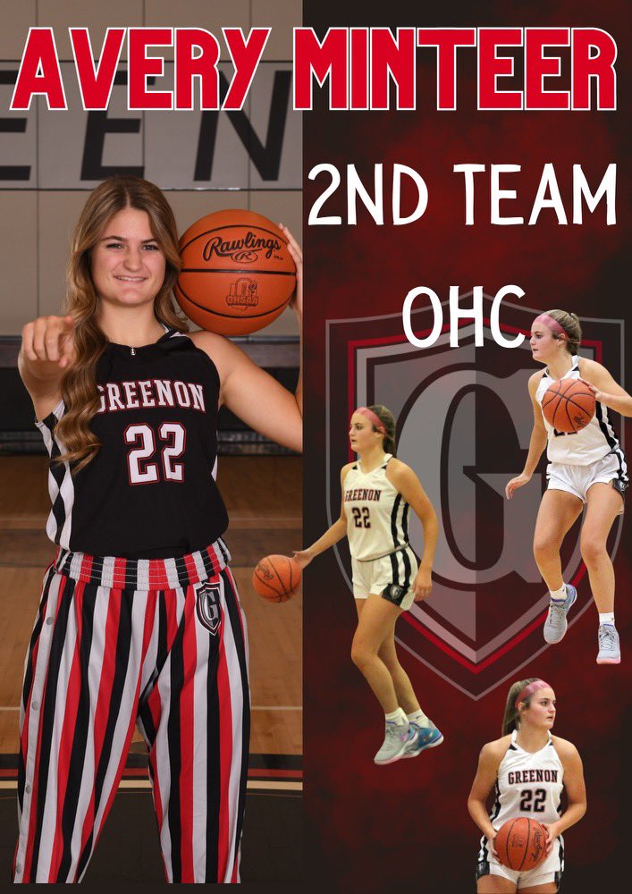 Congratulations to Junior Avery Minteer on receiving OHC 2nd Team Honors!

#KnightTime