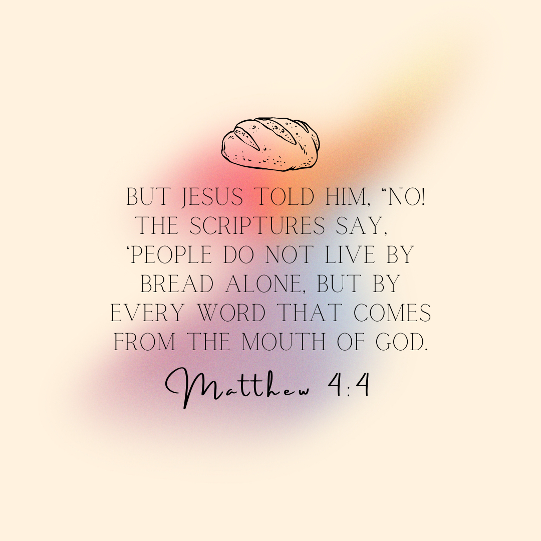 okagnetwork's tweet photo. Matthew 4:4 https://t.co/BKZuHses8o