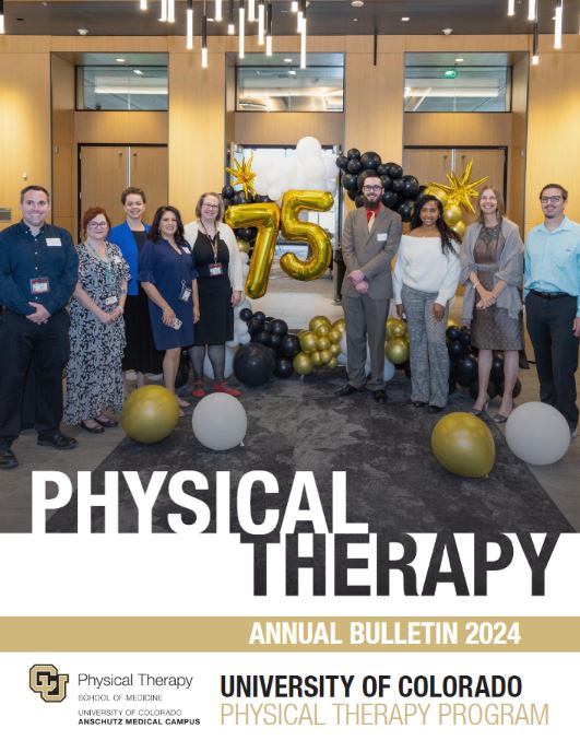 Check out the 2024 CU PT Annual Newsletter & read about our 75 year old program, new & retiring faculty, important work in research and clinical partnerships, our talented students, faculty, & alumni, & generous benefactors. issuu.com/cuphysmed/docs…