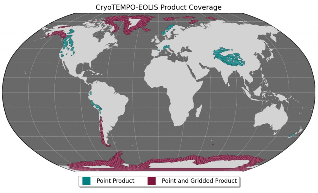 📊 Exciting glacier data news! 📊 🗺️ #CryoSat swath data boosted with new glacier regions and gridded products 🧊 An update from @earth__wave means CryoTEMPO-EOLIS has even more glacier regions covered - from Scandinavia to New Zealand Info👉earth.esa.int/eogateway/news…