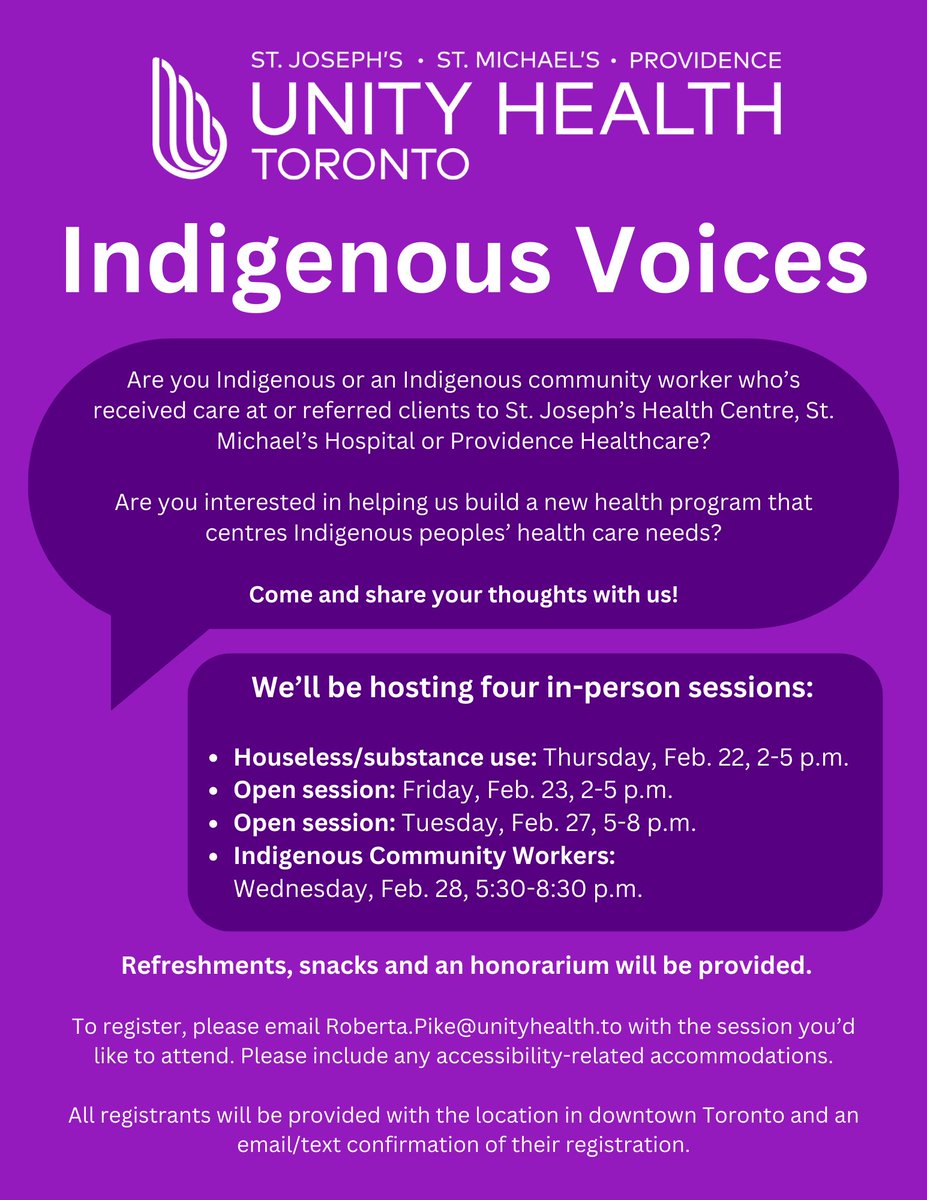 Unity Health Toronto tweet media