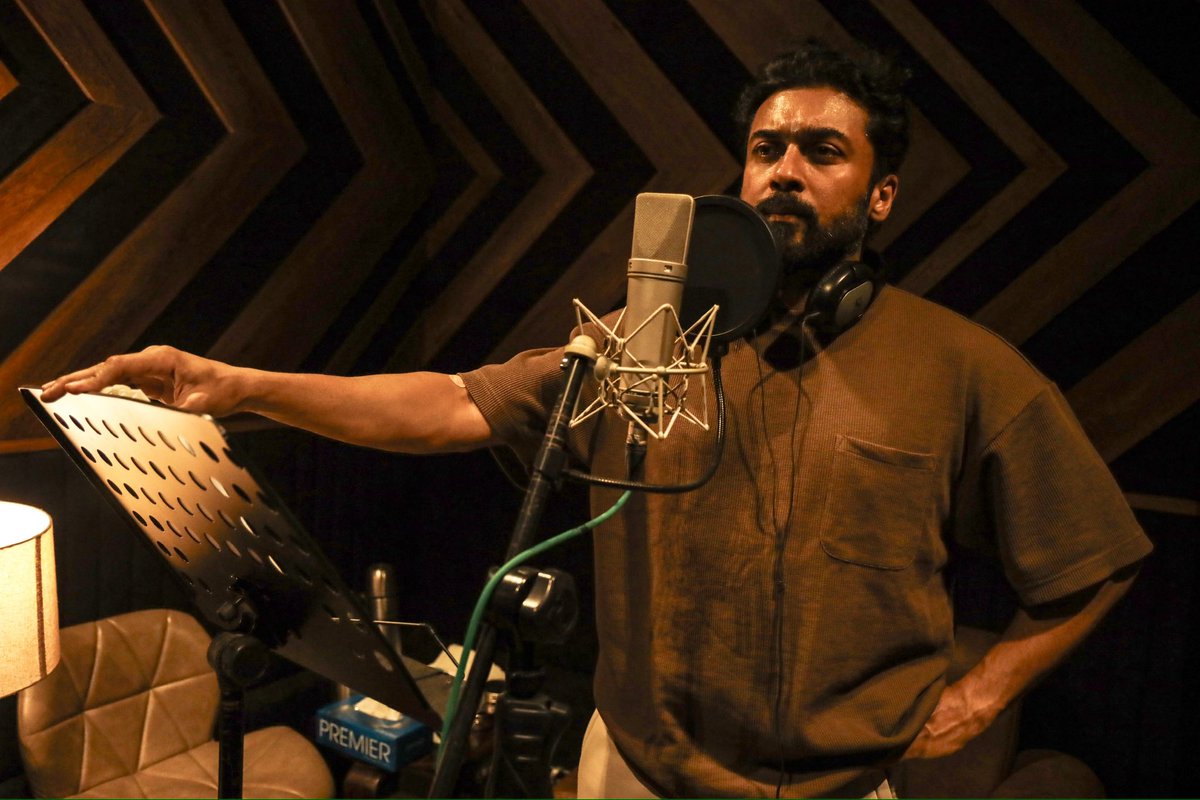 rajakumaari's tweet photo. . @StudioGreen2  #Kanguva 🦅 @Suriya_offl 
#AadnahArtsStudios 
#Postproductions 
@thedeol @DishPatani @directorsiva @ThisIsDSP @GnanavelrajaKe @UV_Creations @KvnProductions @PenMovies @NehaGnanavel @saregamasouth @KanguvaTheMovie https://t.co/sIAvgZzKT3
