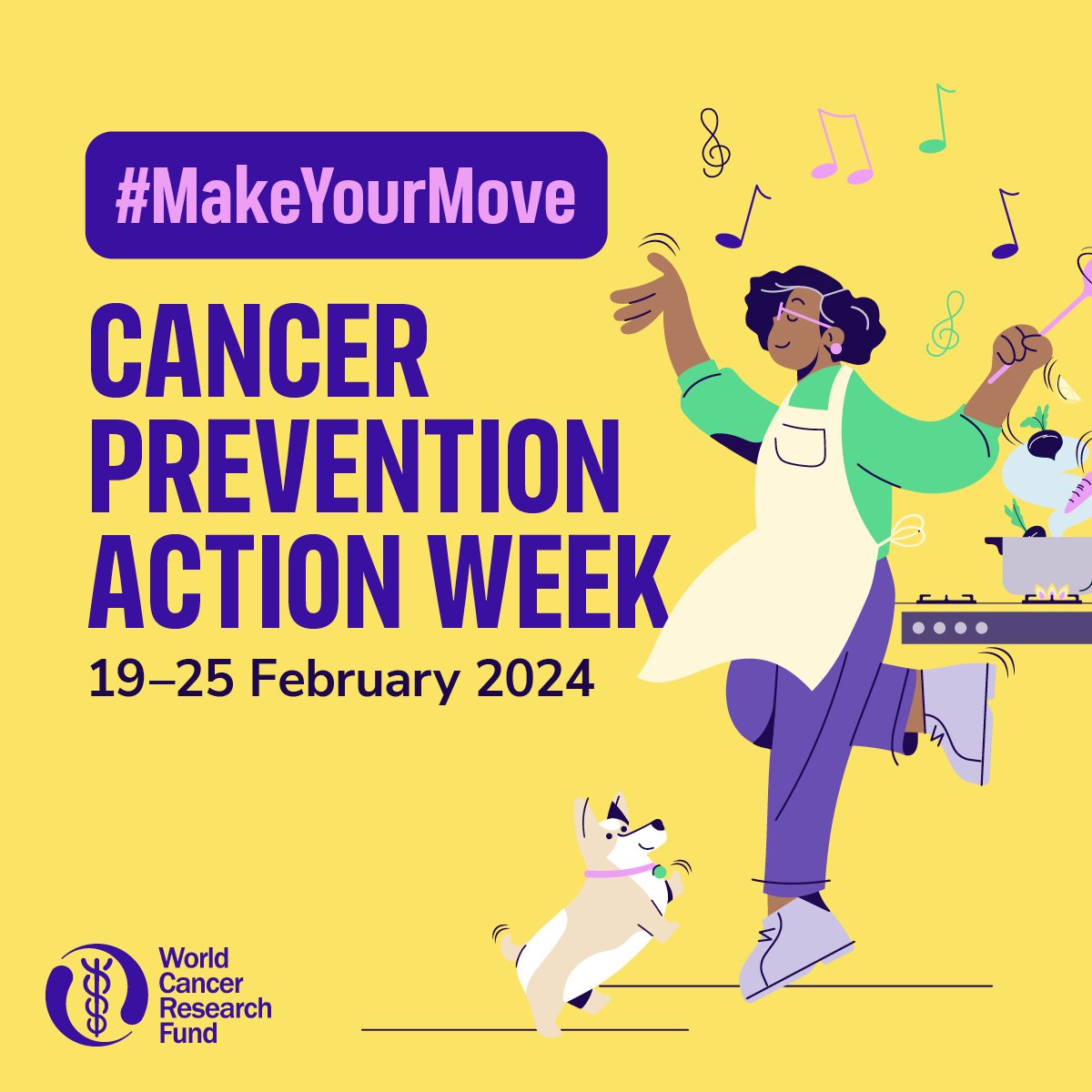 There is strong evidence from @WCRF_UK that being physically active - moving more & sitting less - protects against #coloncancer!📣 Join the #colospeed team & #MakeYourMove as part of this year's Cancer Prevention Action Week #CPAW24💪 More info ⬇️ wcrf-uk.org/CPAW2