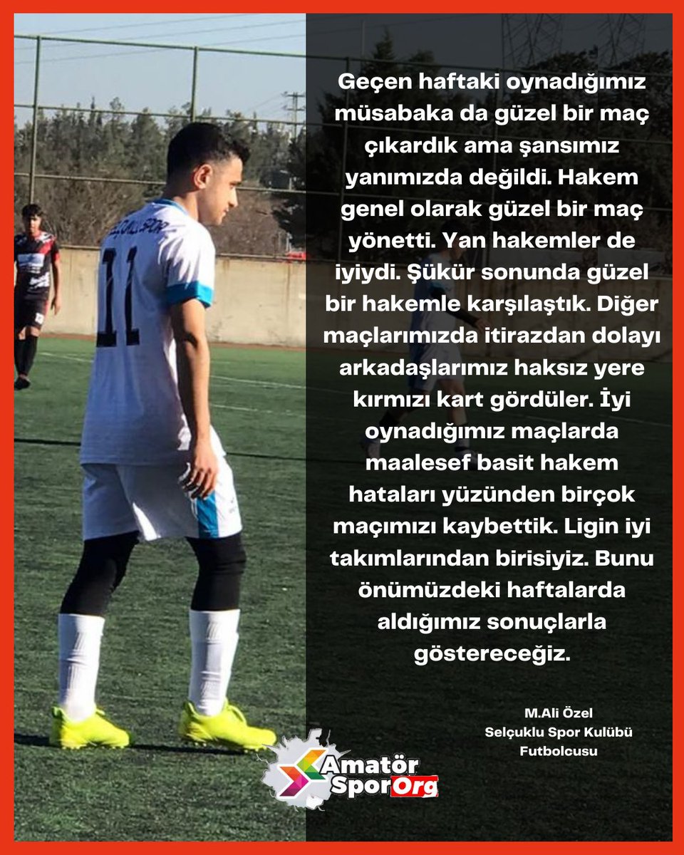 amatorspororg's tweet photo. 👉1.Amatör C grubundaki takımlarımızın futbolcularından maç sonu değerlendirmesi🎙️🗣️⚽ 

.
.
.
.
#amatörspororg #gaziantep #sondakika #futbol  #birinciamatör https://t.co/E0wYvslVp8