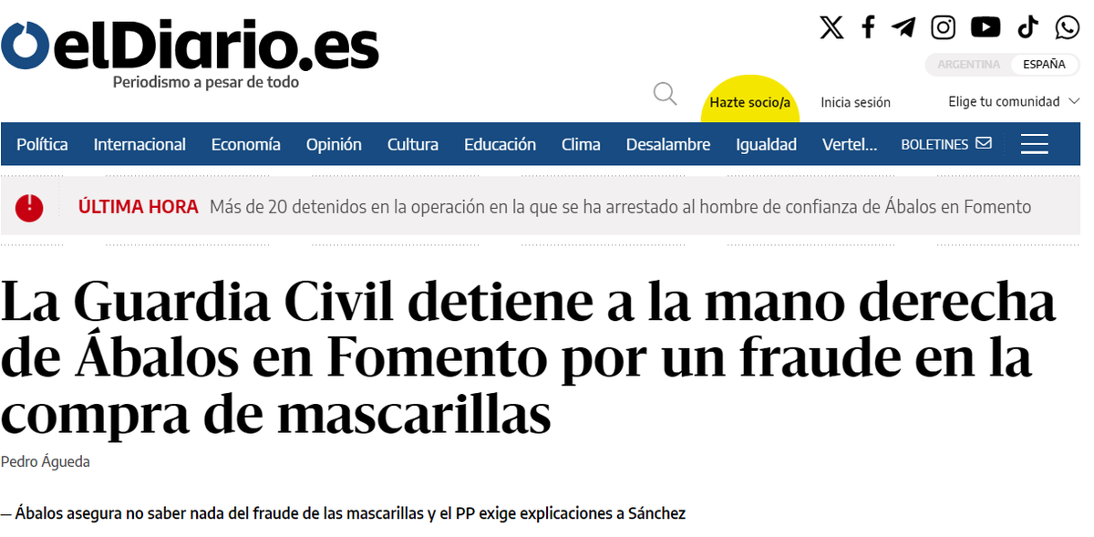 juanrallo's tweet photo. Incluso dentro de la prensa afín al Gobierno, hay grados y grados de servilismo. https://t.co/YDwO9N9ovn