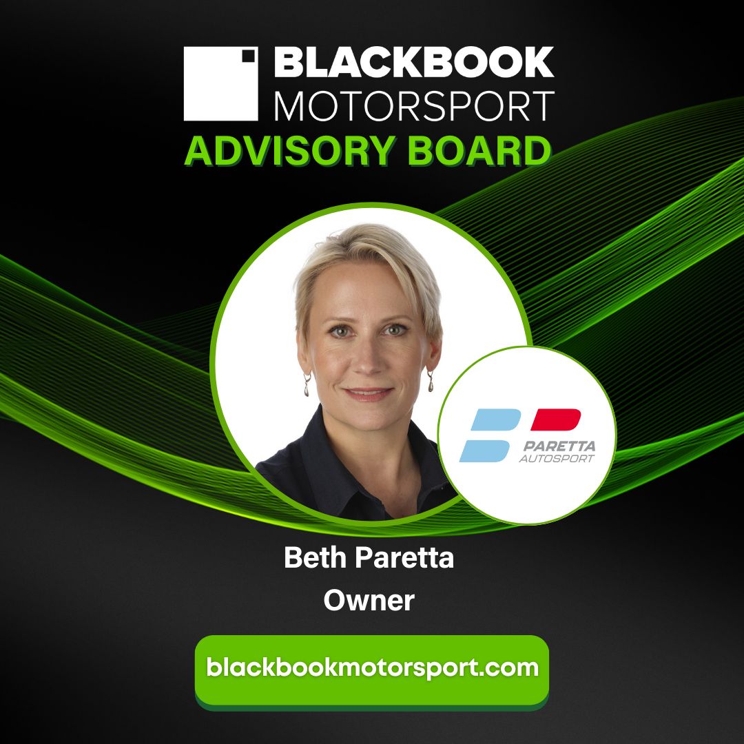 Congratulations to Team Principal <a href="/BethParetta/">Beth Paretta</a> for joining the <a href="/MotorsportBB/">BlackBook Motorsport</a>  Advisory Board! BlackBook’s Advisory Board consists of senior figures across #motorsport who explore matters that are important to the industry now &amp; in the future.
Learn more👉 bit.ly/49mYGyK