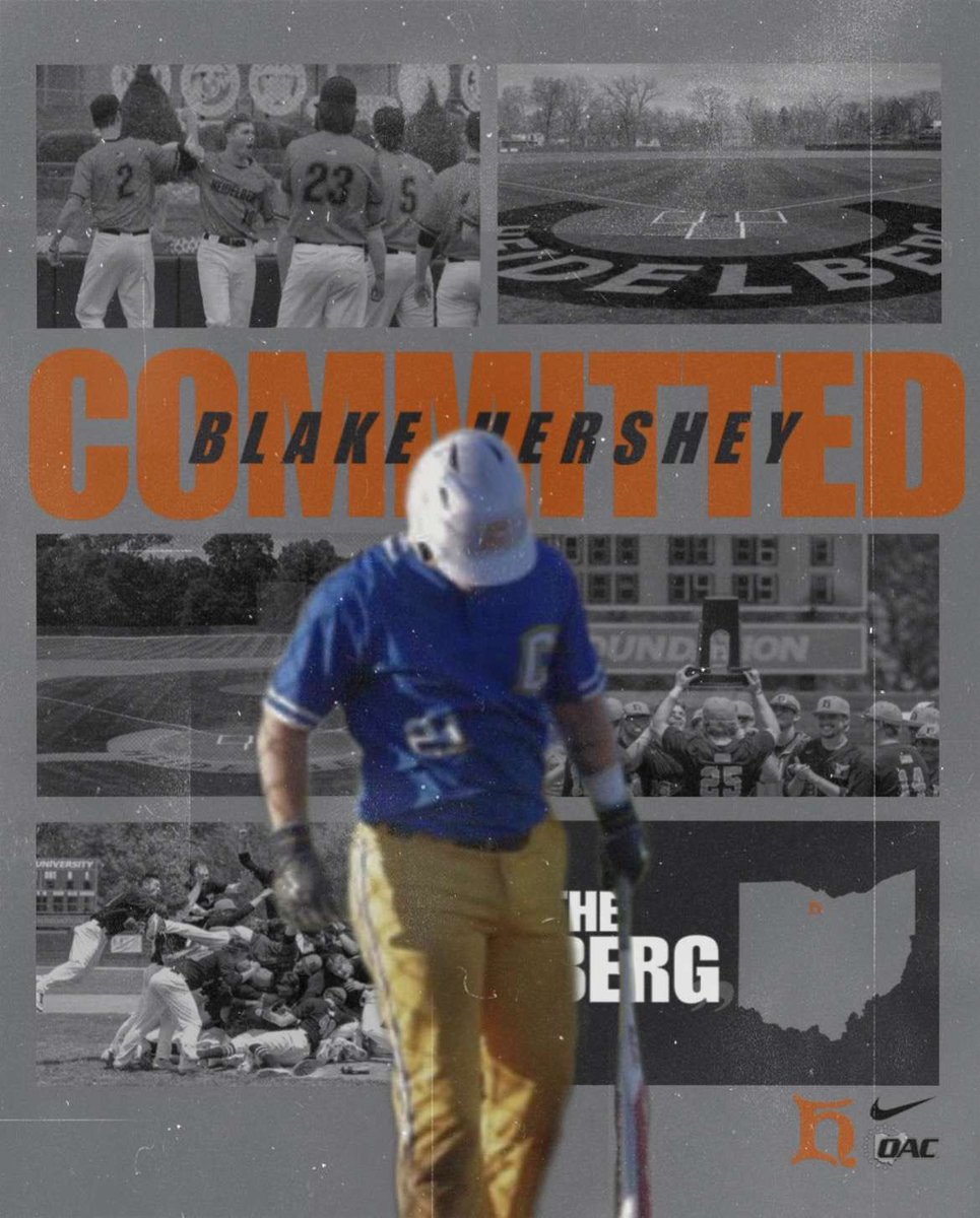 Excited to announce my commitment to Heidelberg University! Want to thank all my coach’s, friends and family! Go Berg!