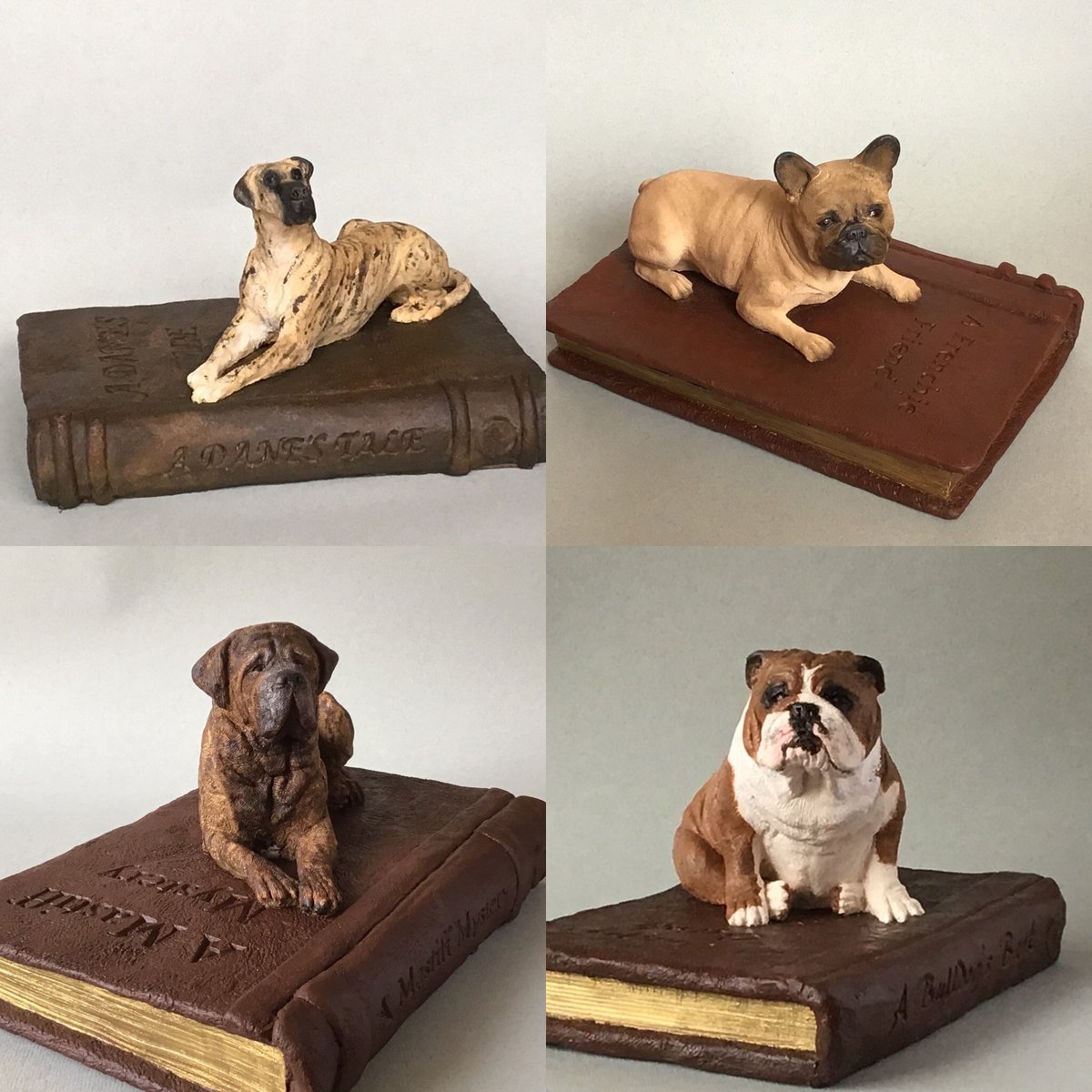 JesmoniteLtd's tweet photo. The things you can make with #Jesmonite 🤯

Gary Spiers of Oakleystone Northern Ltd recently made these dogs using Jesmonite #AC830. He hand-sculpted the moulds himself and then painted the dogs once the Jesmonite had set.

What an amazing piece of work! 🐶 https://t.co/c054aIM3Gj