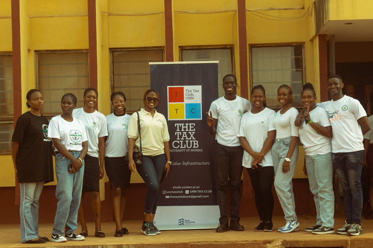 Unntaxclub's tweet photo. On Wednesday, 14th February 2024, members of the Tax Club, University of Nigeria visited Federal Government College, Enugu to educate the student on the concept of Tax, its importance and the various career opportunities in Taxation. https://t.co/qeVs78DU0J