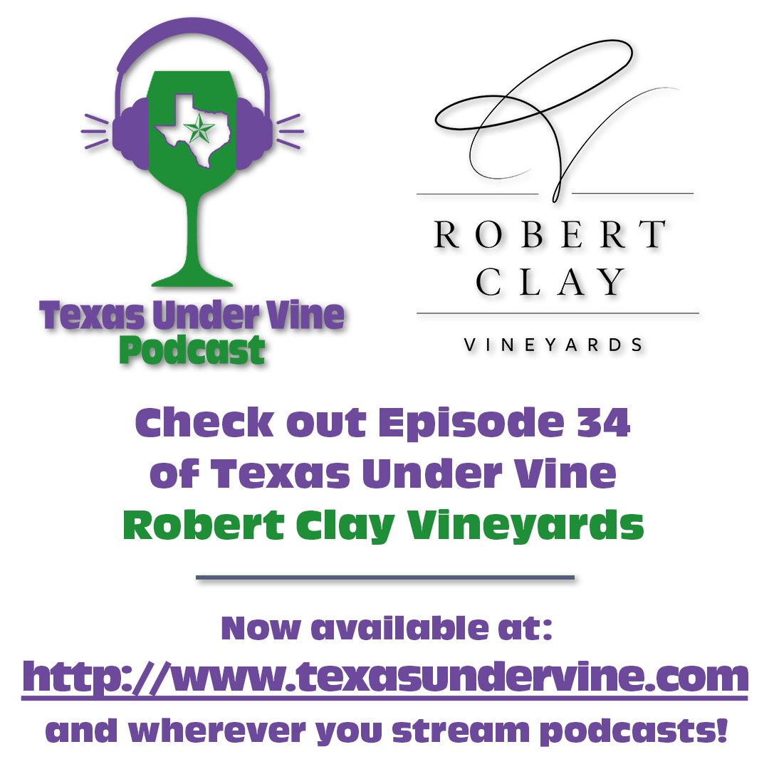 Dive into the fascinating world of Robert Clay Vineyards in Mason, TX on Ep34 of Texas Under Vine! Join us for a chat with the owners and insights into their winemaking & barrel-aging! #TexasWine #TexasHillCountry bit.ly/3SLmu8k (audio) or youtu.be/VfX9_0iijyc (video)