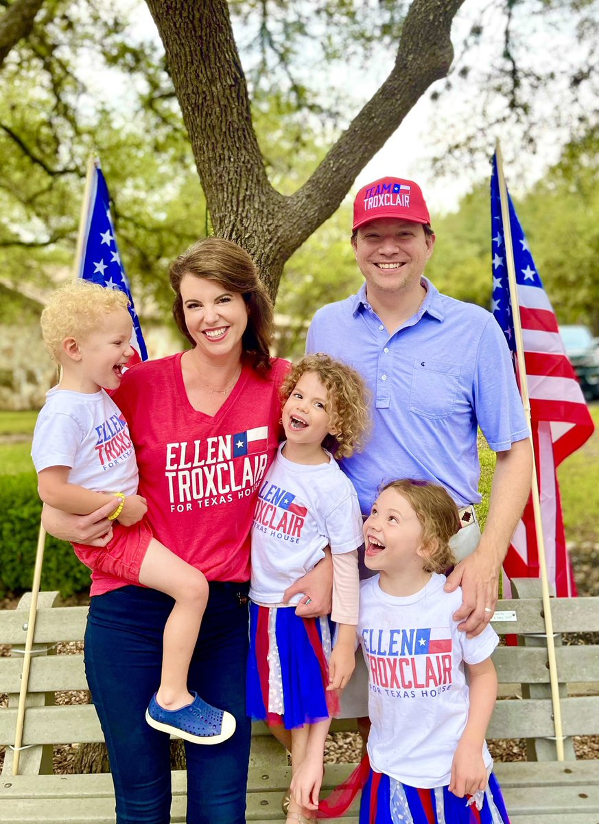 It’s another great day to be a conservative fighter AND a loving mom! Polls are open! Let’s go VOTE, Texas! #txlege #momlife Find your HD19 polling location here: troxclairfortexas.com/early-voting