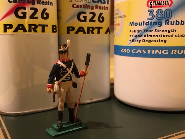 British Artillery Gunner 1815 🎩

George Ridgway used 380 Rubber to take a mould of the, before replicating it perfectly using G26 Resin

The perfect materials to get into casting and moulding, with George now saying he is becoming "braver at what I dare attempt" 👏

#miniature