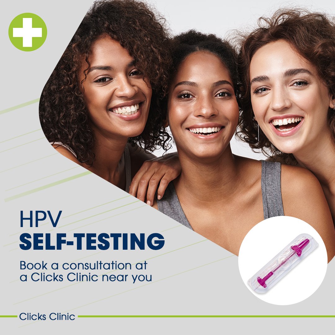 Clicks_SA's tweet image. HPV self-testing allows you to collect a sample in the privacy of your own home to test for the presence of HPV strains that can cause cervical cancer.

💚

Book your appointment here. -&amp;gt; bitly.ws/RaBs

#ClicksHealth #OwnYourHealth #HPV #SelfTesting #Clinic