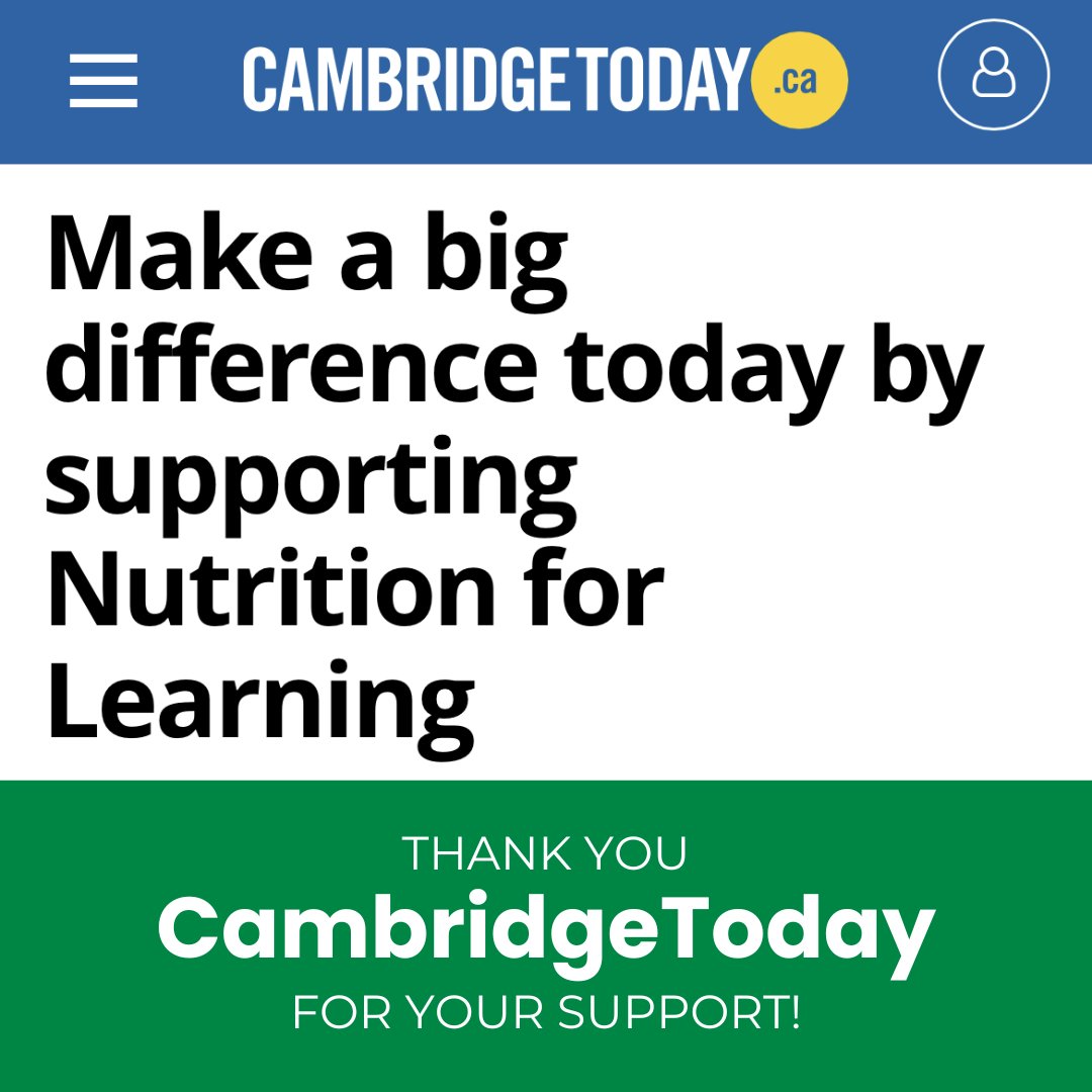 NutritionforLearning (@nutrition4learn) on Twitter photo Thank you to <a href="/cambridge_today/">CambridgeToday</a> for creating this spotlight article about Nutrition for Learning, and encouraging readers to get involved! Check out the article hereโก๏ธ cambridgetoday.ca/spotlight/makeโฆ. Thank you to <a href="/cambridge_today/">CambridgeToday</a> for creating this spotlight article about Nutrition for Learning, and encouraging readers to get involved! Check out the article hereโก๏ธ cambridgetoday.ca/spotlight/makeโฆ.