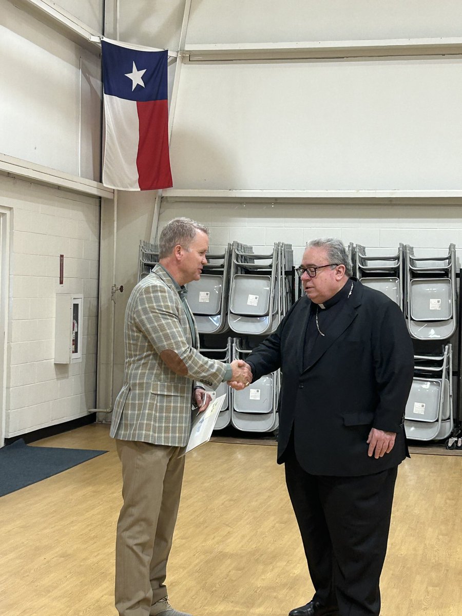 State Representative David Cook visited <a href="/1995knights/">St. Joseph Catholic School</a> St. Joseph Catholic School Tuesday. It was a pleasure to host <a href="/DavidCookTexas/">David Cook</a> while discussing the contribution of Catholic schools to the community, school safety, after school partnership programs and parental choice.
