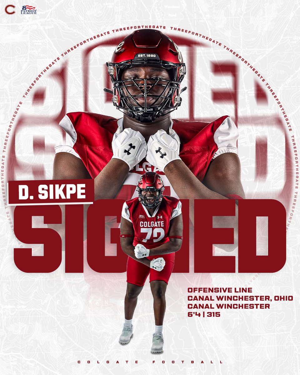 Colgate Football tweet media