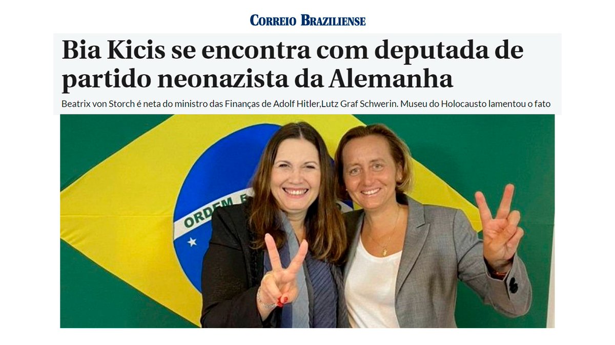 samiabomfim's tweet photo. PATÉTICO! Esses são os deputados que lideram o pedido de impeachment contra o presidente Lula e o acusam de antissemitismo por defender o fim do genocídio em Gaza.

Precisa de comentários? https://t.co/GmfEMNhy9v
