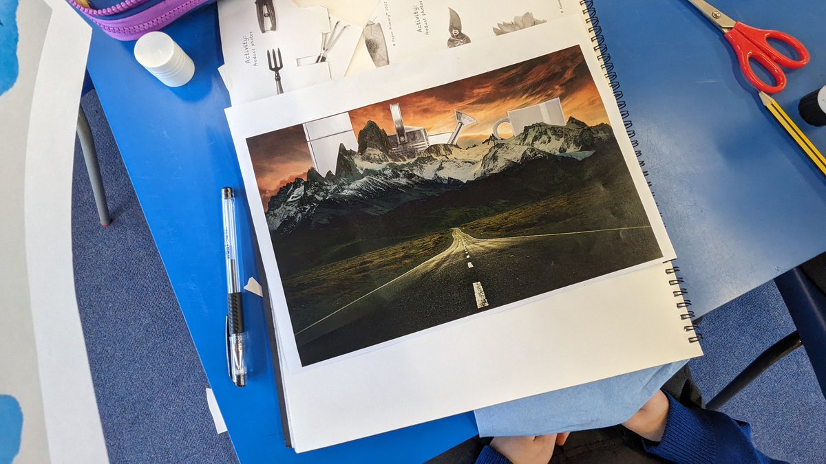 Photomontage work for a marketing campaign inspired by <a href="/kapowprimary/">Kapow Primary</a> planning 📸🎨🖼️