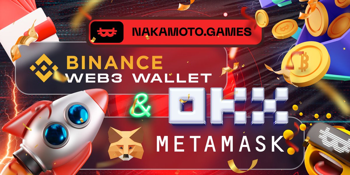 Nakamoto.Games (@nakamotogames) on Twitter photo The $NAKA Ecosystem is growing and so are the wallet solutions!
Store, send, receive, and swap $NAKA on <a href="/MetaMask/">MetaMask.eth 🦊</a>, #OKXWallet and the #Binance #Wallet.
A total of more than 100 million combined users have the ability to earn on $NAKA daily and make a living by playing games. The $NAKA Ecosystem is growing and so are the wallet solutions!
Store, send, receive, and swap $NAKA on <a href="/MetaMask/">MetaMask.eth 🦊</a>, #OKXWallet and the #Binance #Wallet.
A total of more than 100 million combined users have the ability to earn on $NAKA daily and make a living by playing games.