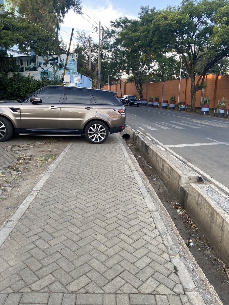 Selfish. There’s enough parking but still park on pedestrian walkways.
