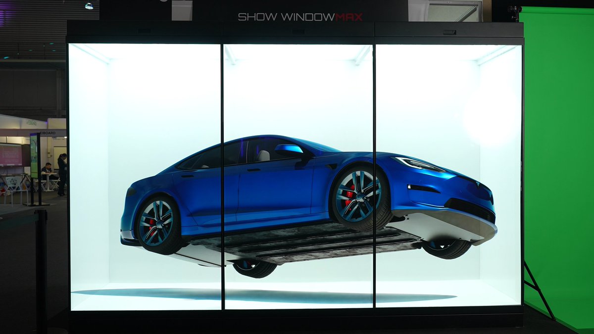 Newtonlab Space (@newtonlabspace) on Twitter photo The Show Window MAX by Newtonlab Space 📸 #Holographicdevice #holgoram #car #experience #event #automotive #future #hologramillusion The Show Window MAX by Newtonlab Space 📸 #Holographicdevice #holgoram #car #experience #event #automotive #future #hologramillusion