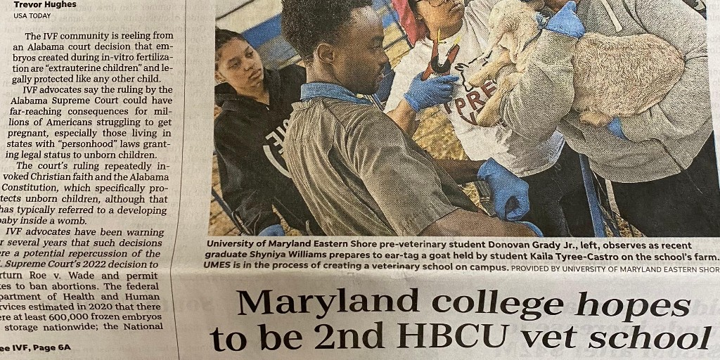 UMES SANS tweet media