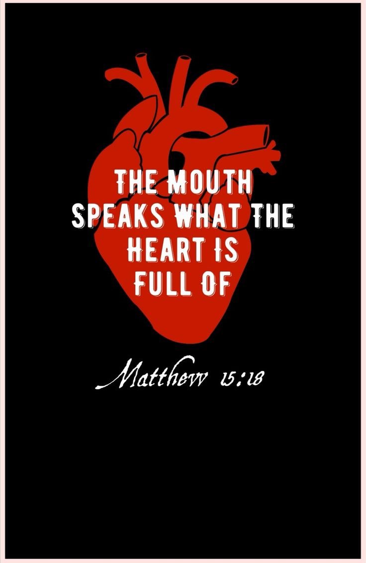 #wednesdaythought Matthew 15:18 @marshawright