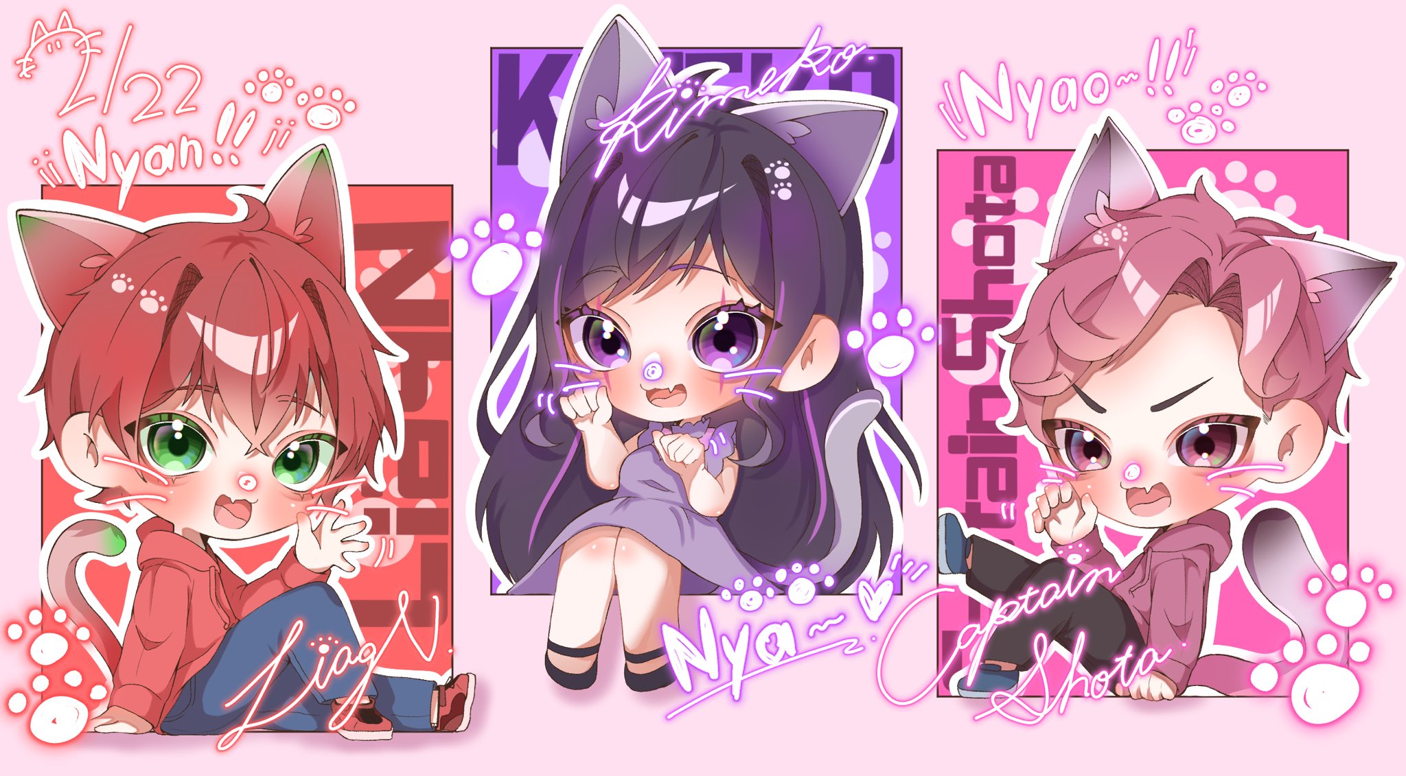 ②猫の日♡限定m(=✧ω✧=)m✧ ✧ ✧ 白猫♡白猫　猫ひな人形 01_7034432016050609.jpg