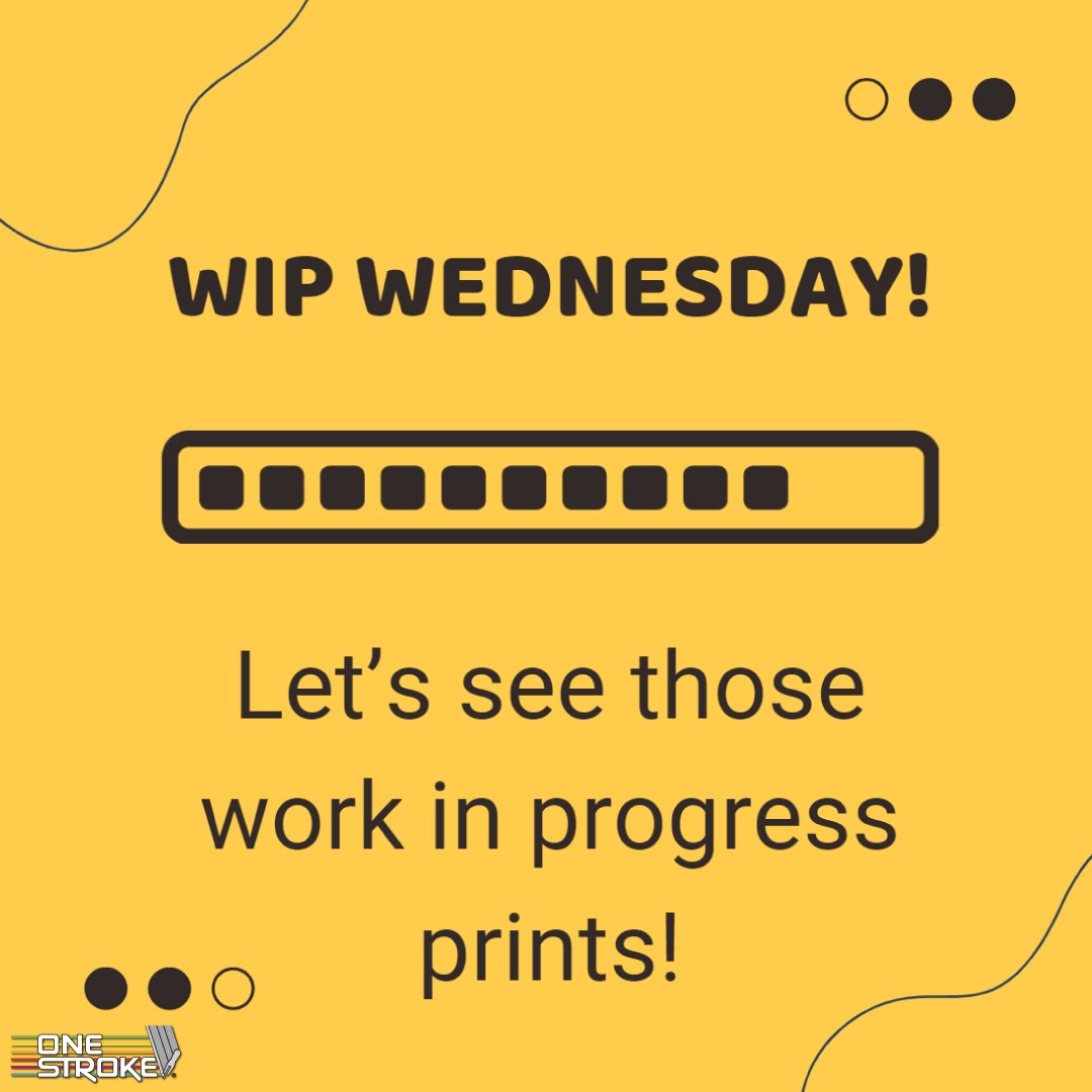 onestrokeinks's tweet image. Share your screen printing masterpieces in the making. What&apos;s on your press today?

#WIPWednesday #ScreenPrintingWIP #PrintInProgress #onestrokeinks #ScreenPrinting