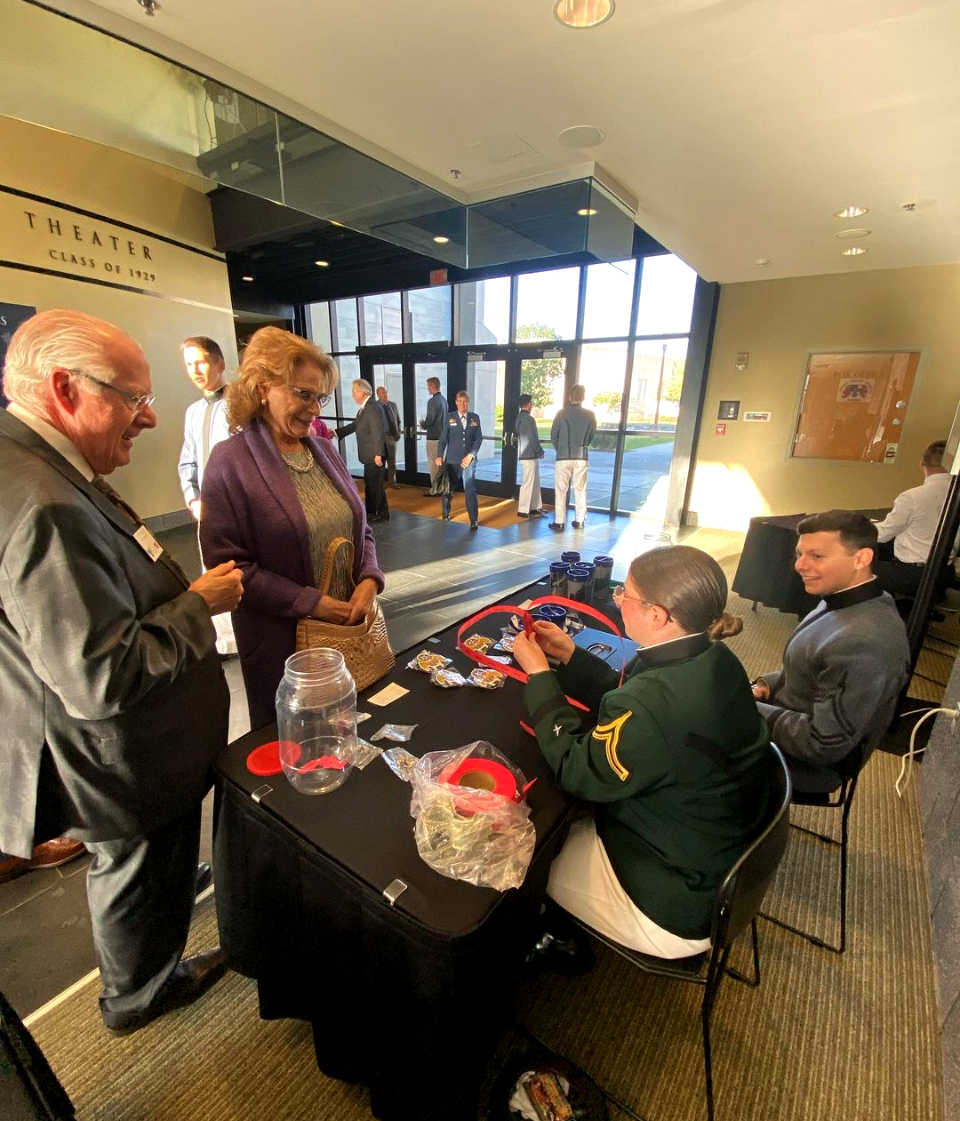 The Extra Mile: Arnold Air Society

After joining VMI's Arnold Air Society, Nathan Van Ness ’25 said his leadership increased. The service organization associated with the U.S. Air Force.

Learn more about the club here: bit.ly/3uy8Eyf