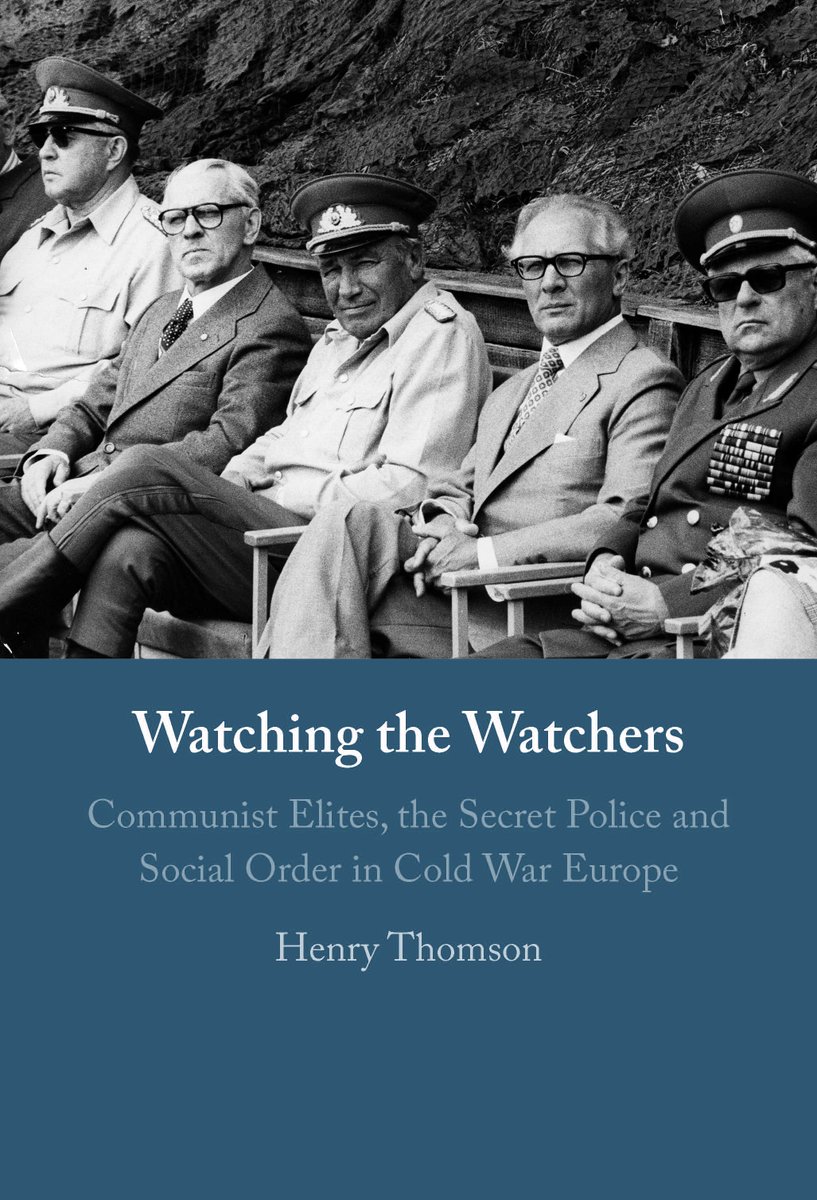 CUP_PoliSci's tweet photo. Watching the Watchers by Henry Thomson
A unique comparative study of how authoritarian elites construct and control secret police agencies.
📚 https://t.co/2AfyWKFaBV https://t.co/dSZUVs6g1U