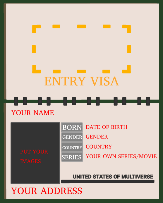 ITZAFIQ3's tweet image. #artwork #biodata #character 
-
Make your own passport👇