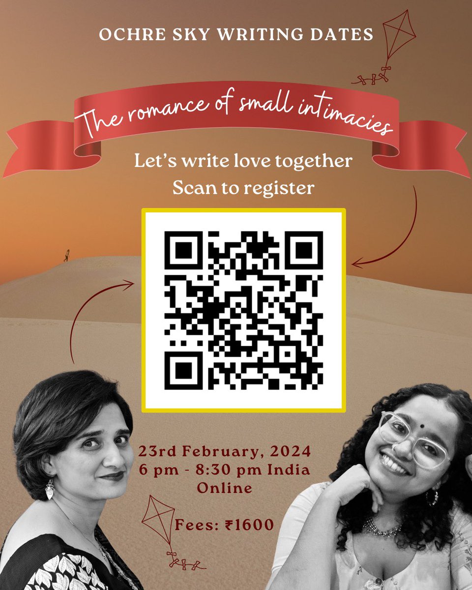 Last few seats left! 

Its the season of #LoveStoriyaan 
Join us at 6pm on Friday, 23 Feb to write about difficult, unexpected, outrageous, secret, impossible loves. 

Prompt hamara, imagination aapki 🦜

#Apply now: forms.gle/LRQnkqtvr6gwkv…