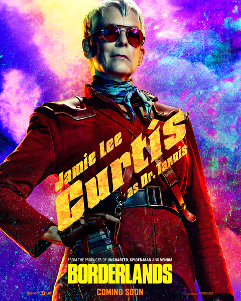 BorderlandsFilm's tweet photo. @big9nasty Meet Dr. Tannis: Her brain may save your life.

Jamie Lee Curtis stars in #BorderlandsMovie #ChaosLovesCompany https://t.co/fjsZPCUTGM
