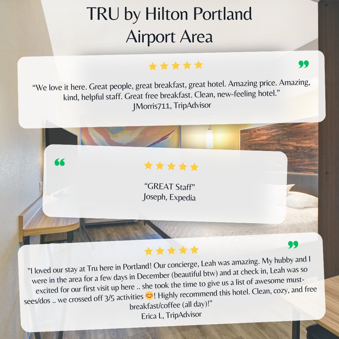 Diving into the AD1 Way at the TRU by Hilton Portland! 🌟 Our amazing guests are the architects of integrity, excellence, creativity, fun, and growth, weaving their experiences into the fabric of our hospitality. Your stories illuminate our journey! 🏨💫
