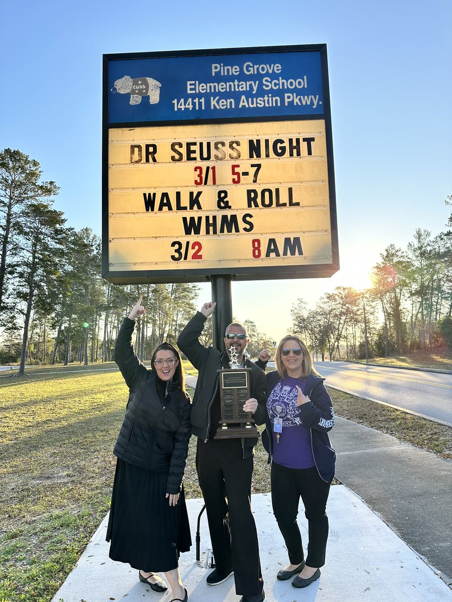 PGES is ready to go BACK-TO-BACK!! <a href="/WalkAndRollHCSD/">Walk and Roll</a> <a href="/HernandoSchools/">Hernando Schools</a>