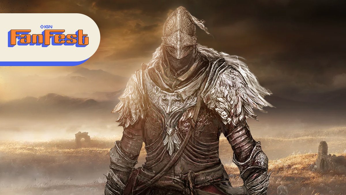IGN's tweet photo. Nearly two years to the day after Elden Ring's original launch, FromSoftware's Elden Ring DLC, Shadow of the Erdtree will release June 21. https://t.co/2p3atCb9u1 #IGNFanFest https://t.co/uauttG3Hwx