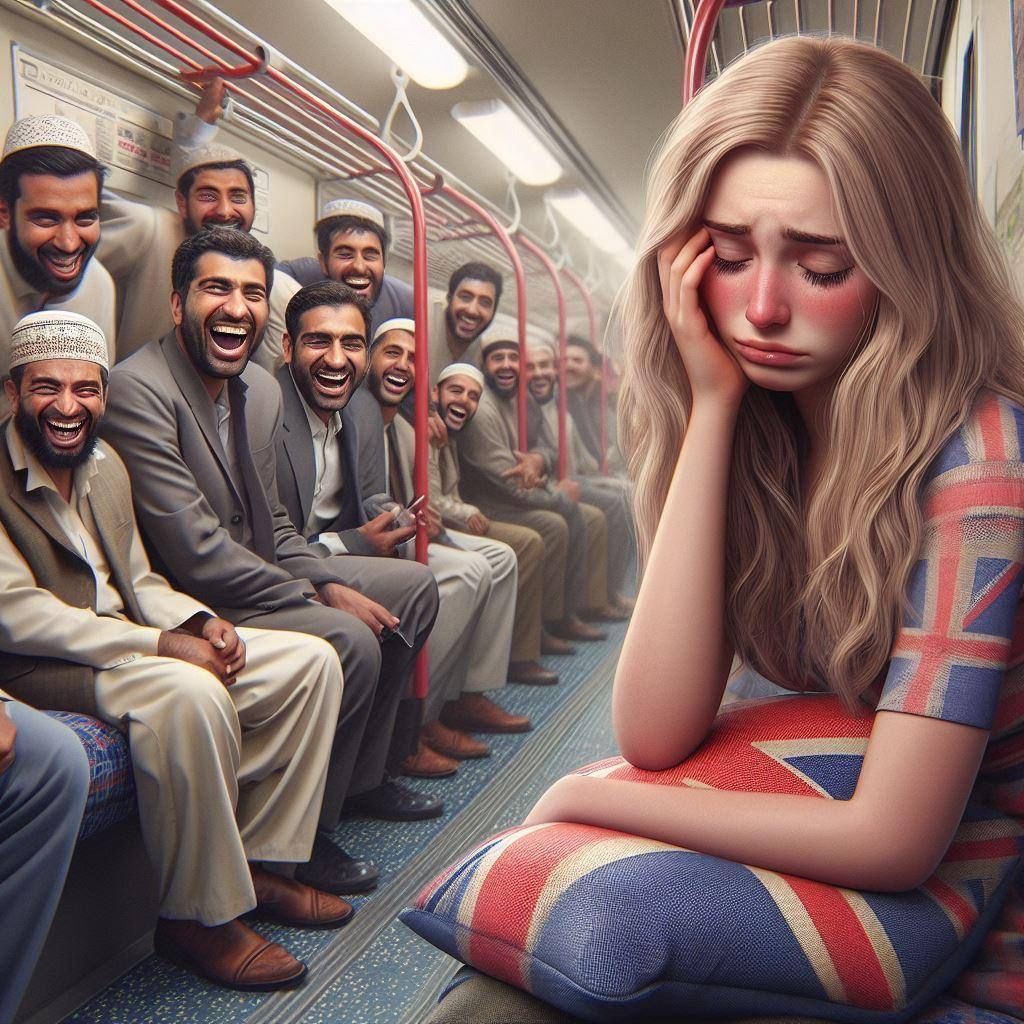 Don’t let this be the future for our girls.
Over 250,000 English girls have already fallen victim to Islamist grooming gangs.
Don’t let another be a victim of multiculturalism.