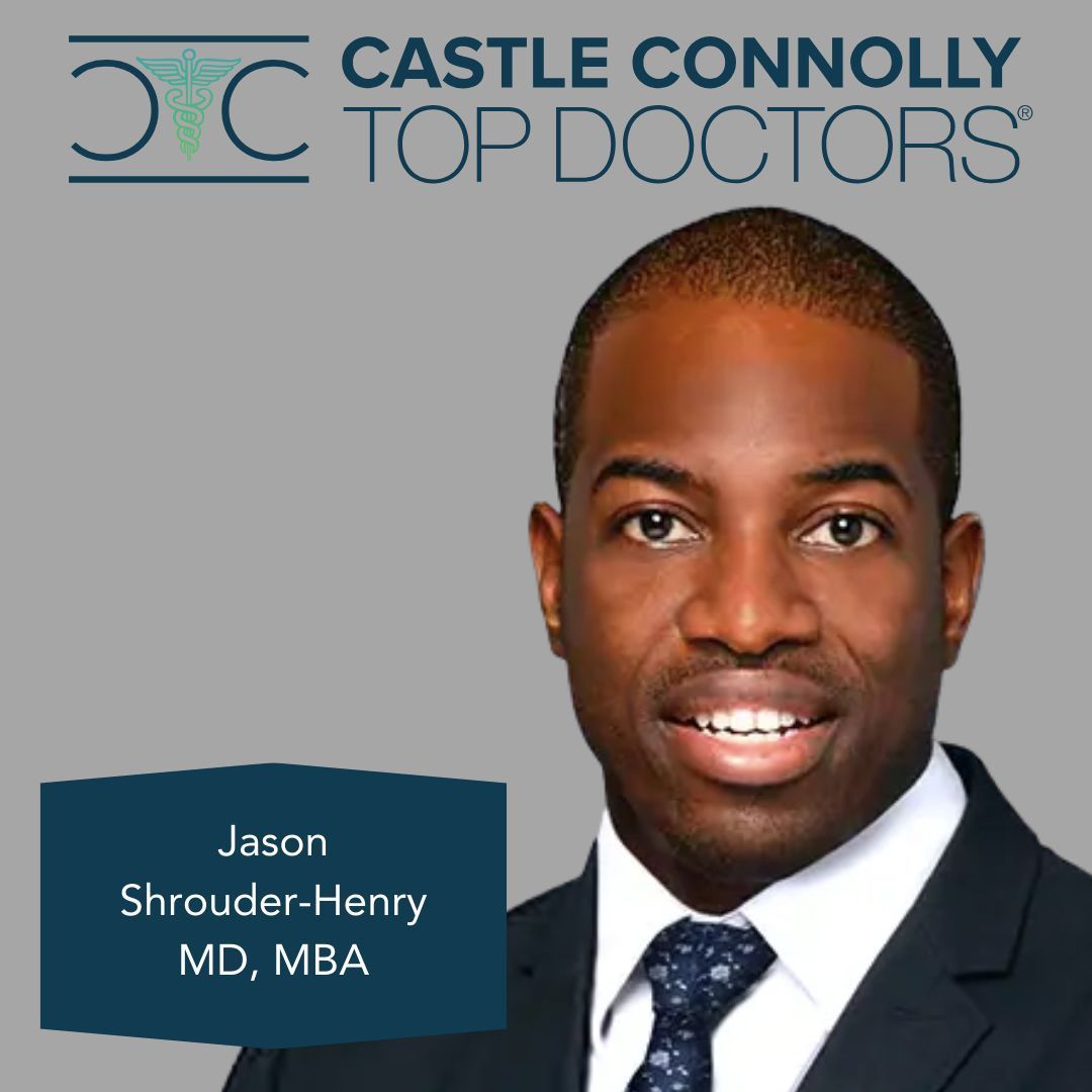 What an honor to be awarded Top Doc again this year. ⭐Dr. Jason Shrouder-Henry named Top Doc by Castle Connolly for 2024! 
•
•
•
#DrJasonShrouderHenry #handandwristsurgeon #shoulderandelbowsurgeon #orthopedicsurgeon #topdoc #castleconnolly #award #bestofchicago