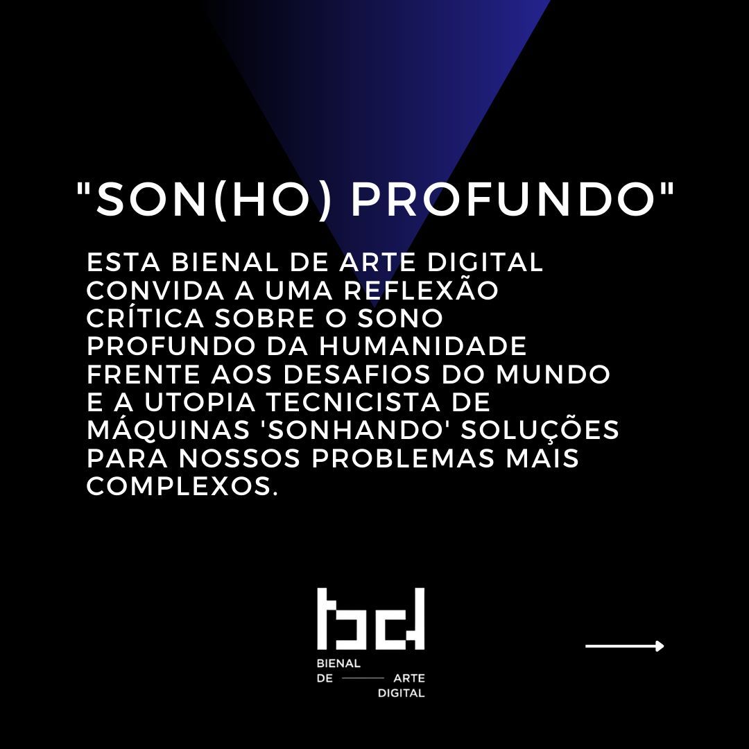 festivalFAD's tweet photo. "SON(HO) PROFUNDO" é uma exploração semiótica e utópica dos estados de sono e sonho, tanto em humanos quanto em máquinas. Inspirado por Winnicott, Bion, Sidarta Ribeiro, e ampliado por pensadores contemporâneos como Anil Seth, Max Tegmark, e Katherine Hayles, 
Inscreva-se! https://t.co/EyU9z2opmU