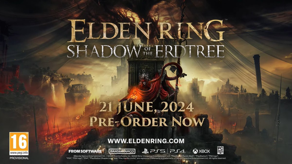 MGG_France's tweet photo. 🚨 ELDEN RING DÉVOILE LE PREMIER TRAILER DU DLC SHADOW OF THE ERDTREE

DISPO LE 21 JUIN 🔥 https://t.co/bENds5Glob