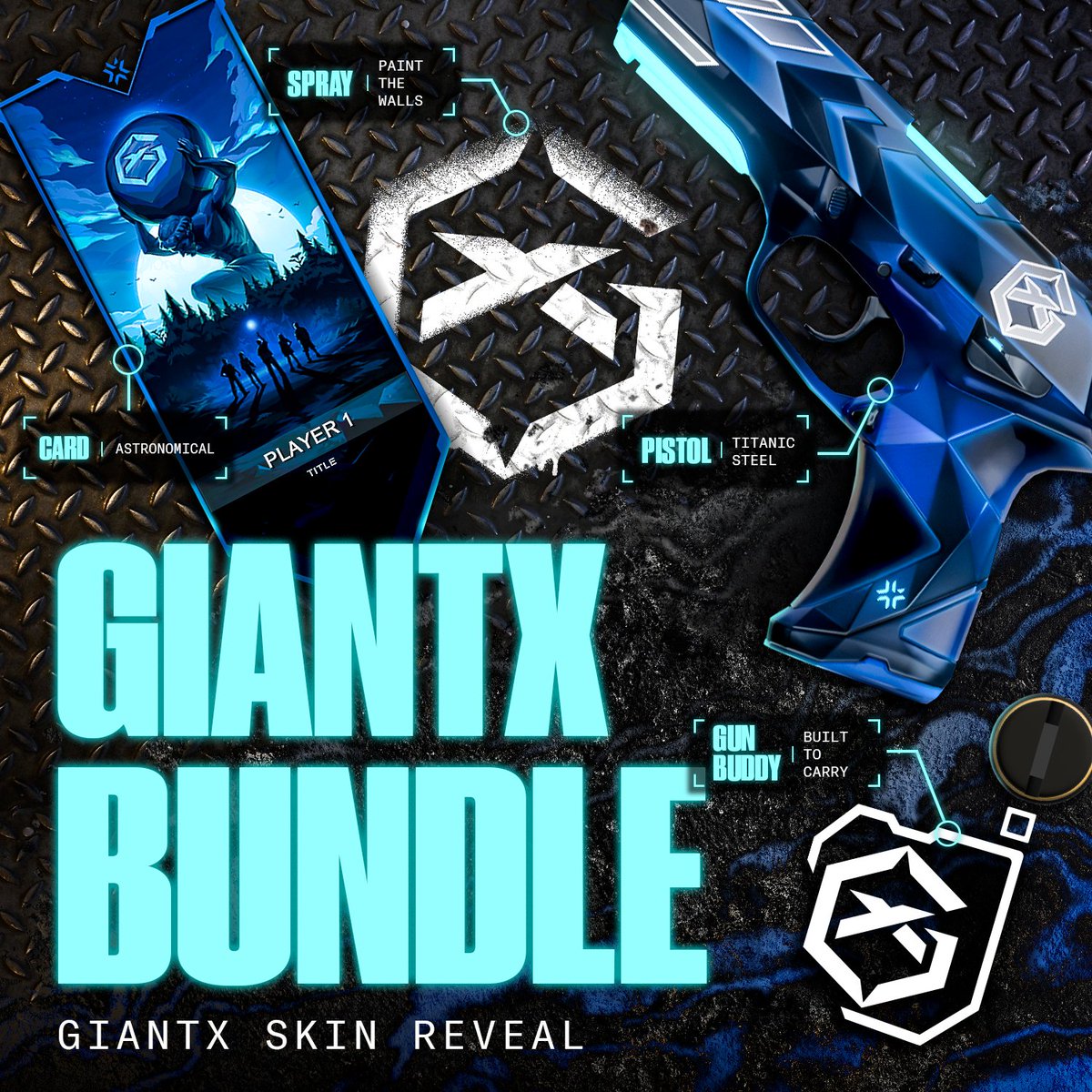 🚨 VALORANT POINTS GIVEAWAY 🚨 

❤️LIKE  &amp; 🔁 REPOST

 🪙FOR A CHANCE TO WIN 7200RP

GIANTX Capsule Collection 👇 
🔫 Pistol 
💣 Gun Buddy 
🖍️ Spray  
🪧 Player Card   

Get it now on RIOT Games #VCT2024