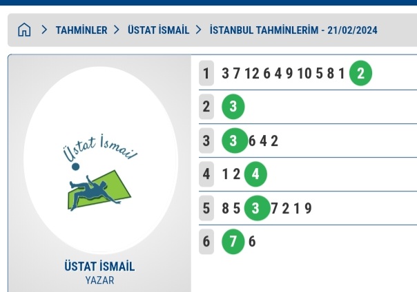 Farklı bankolarla çift şarjör İstanbul 6lı🎯🎯 Tebrikler @Ustatismail2020 @b_yavas