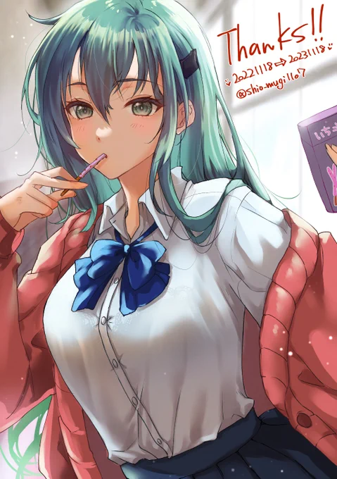 #見た人もなにか無言で鈴谷をあげる 