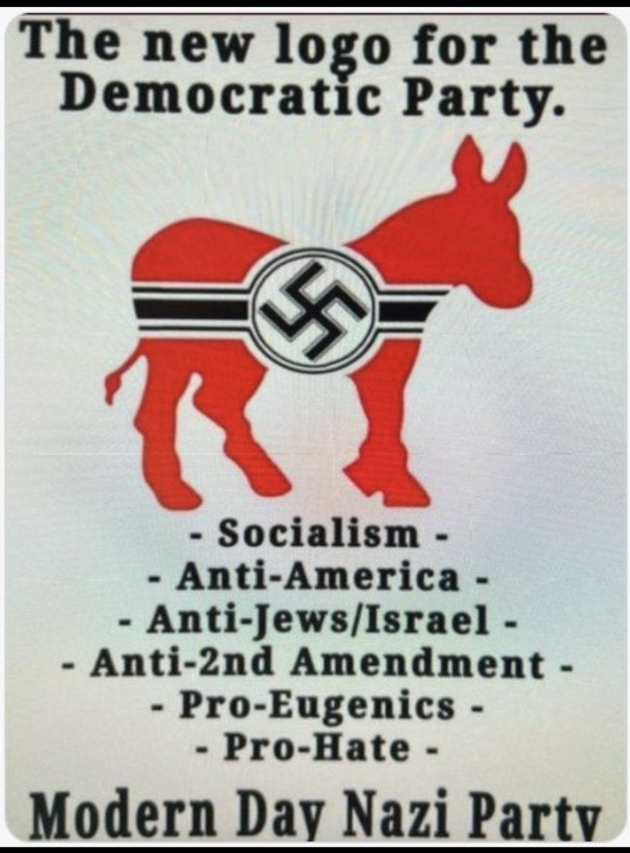 @media_laina <a href="/DragonSword778/">DragonSword778</a> DEMOCRAT PARTY =
NAZI PARTY !!!!!!