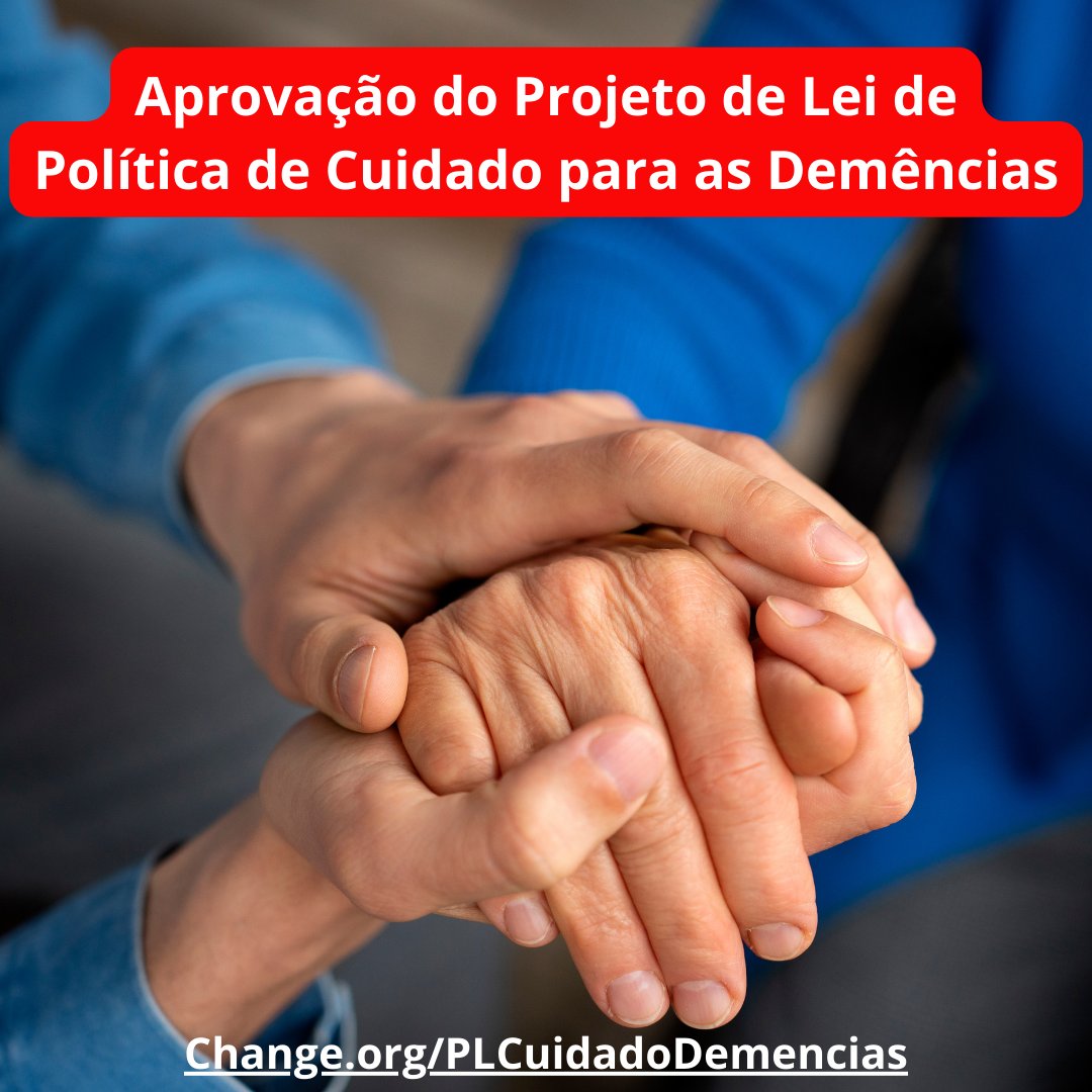 Muitas famílias no Brasil estão enfrentando o impacto das demências, como a Doença de Alzheimer, em seus entes queridos.⁠ A peticionária, Elaine Mateus, pede apoio para a aprovação do PL 4364/2020 - Política de Cuidado para as Demências.⁠ Assine ! ⁠ change.org/PLCuidadoDemen…